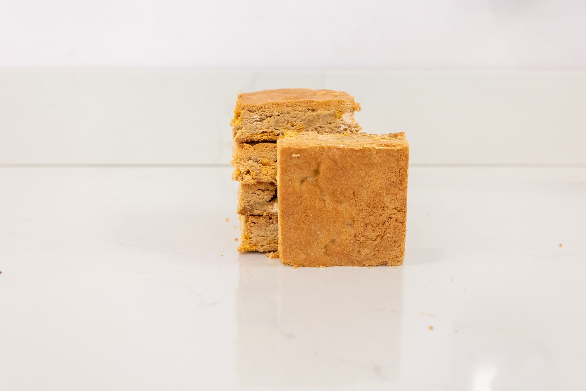 White Choc Butterscotch Blondies