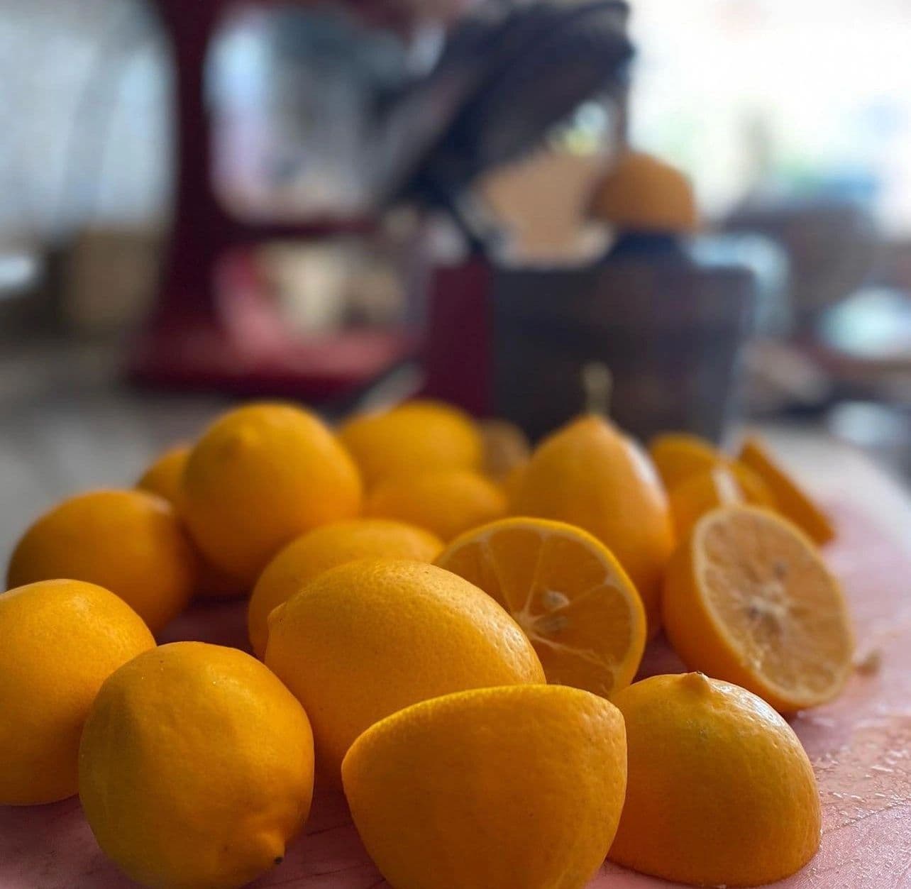 Fresh lemons at Sweet Reba's